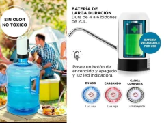Dispenser Agua Automatico Plegable Bomba Bidon Portatil - tienda online