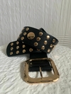 CINTURON TACHAS RED