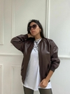 CAMPERA BOMBER CUERO - comprar online