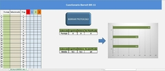 CORRECTOR Excel -Escala de Impulsividad de Barrat Bis-11- (con manual)