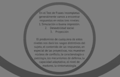 Test 60 Frases Incompletas De Sacks Adultos -Versión Software Basico- en internet