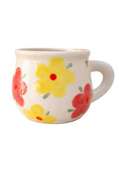Taza flores en internet