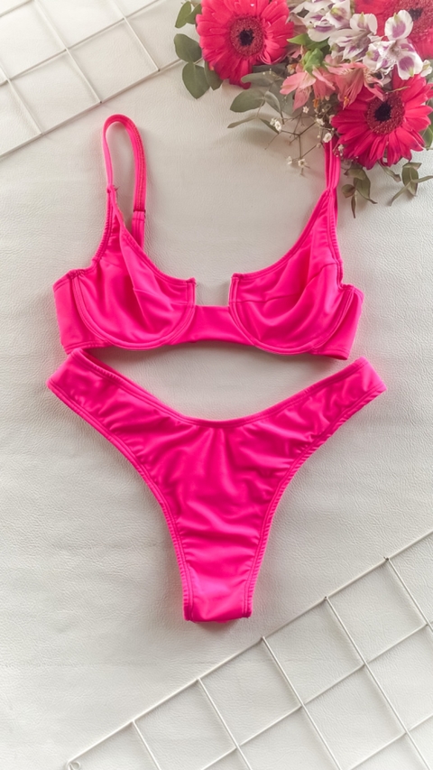 BIKINI SANTORINI FUCSIA