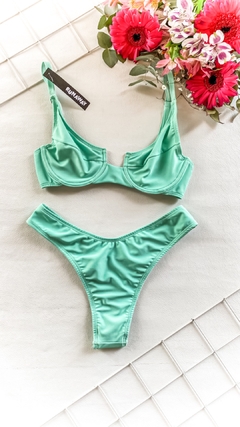 BIKINI SANTORINI AQUA
