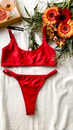 BIKINI ARUBA ROJO