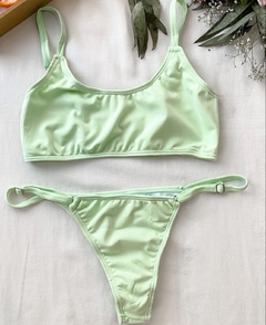 BIKINI ARUBA VERDE MANZANA