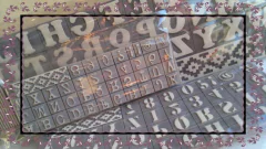 Sellos decorativos Modelo ABC 002 Mediano - comprar online