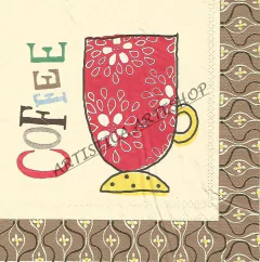 Servilletas para decoupage importadas 33x33cm Modelo AS097 - comprar online