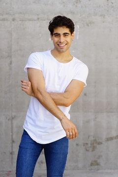 Remera Long Fit White - comprar online