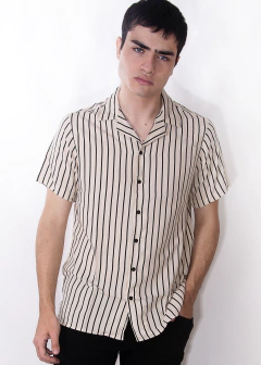 Camisa Rio Rayada Off White