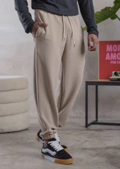 Jogger Mom Reeb Beige - comprar online