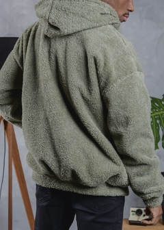 Campera Boxy Teddy Green en internet