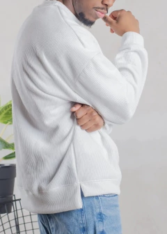 Sweater Boxy Blanco - comprar online