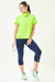 REMERA MELITA Verde Fluor - Mas Admit