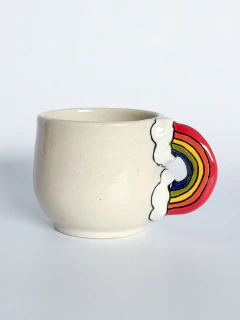 TAZA ARCOIRIS BAJA DE GRES - comprar online