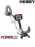 DETECTOR DE METAL FISHER F22 C/ BOBINA 9 CC OVAL DE 7,69 KHZ