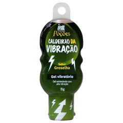 CALDEIRÃO DA VIBRAÇÃO - Excitante Unissex Com Efeito de Vibração 15g INTT