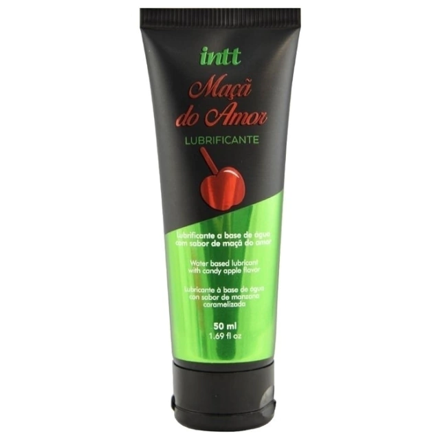 Lubrificante Beijável - MAÇÃ DO AMOR - 50ml Intt