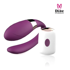 Vibrador para Casal com Controle Wireless Recarregável DIBE SILICONE - 7 modos de vibração - DB056 - 5836