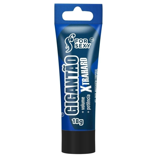 GIGANTÃO Volumão Xtrahard Excitante Masculino Potente 18g For Sexy - FOR SEXY