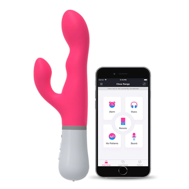 Vibrador NORA Rabbit - Controle APP Conexão Bluetooth - ORIGINAL LOVENSE