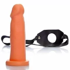 Capa Peniana Extensora Com Cinta Penis 20 X 5cm PVC