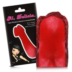 Capinha Peniana Comestível Ai, Delícia® - Sabor Morango - 105435