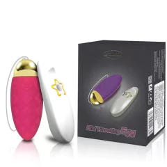 Cápsula Vibratória Texturizada Wireless 10 Vibrações - MAN NUO DINI VIBRATING EGG - BW021