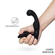 Estimulador de Próstata Triplo Vibro com 9 Vibrações - USB Magnético -LANDY S/ CONTRE- À Prova de Água - S-Hande - 1219