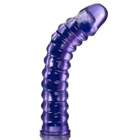 Pênis Prótese Uva Cyclic - gel articulado 23x3,5cm