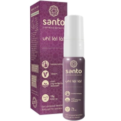 UH! LÁ LÁ! Gel Excitante Feminino com Extratos de Castanha da Índia - 15 g - Santo - 7608