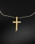 CADENA CRUZ SILVER - comprar online
