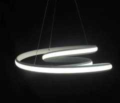 Colgante Led H34 White and Pinted 65w C/control Remoto