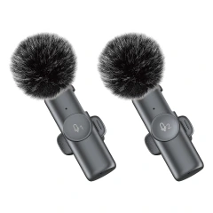 Microfono Corbatero FURRY Inalambrico x 2 Type-C