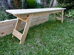 BANCO PLEGABLE PINO 30x200 !!!! en internet
