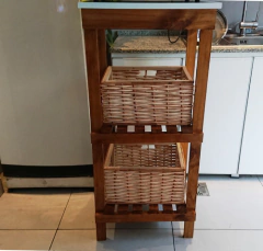Mesa Para Microondas 50x40 - 2 Estantes,!! - comprar online