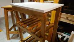 Mesa Para Microondas 50x40 - 2 Estantes,!!