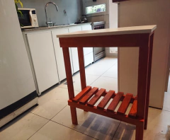 Mesa Auxiliar Cocina 60x30 - 1 Estante, TONALIZADA!!! - tienda online