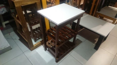 Mesa Para Microondas 50x40 - 2 Estantes,!! - SOHO DESIGN