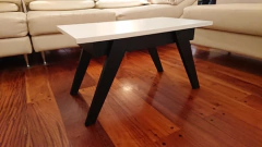 Mesa Ratona Nordica Escandinava 70x50, Patas Negras !!!!