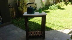 Mesa Matera Fija Con Estante 45x25!!!!!!