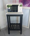 Mesa Para Microondas Negro 50x40 - 1 Estante,!!