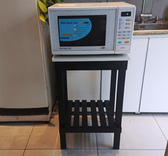Mesa Para Microondas Negro 50x40 - 1 Estante,!! en internet
