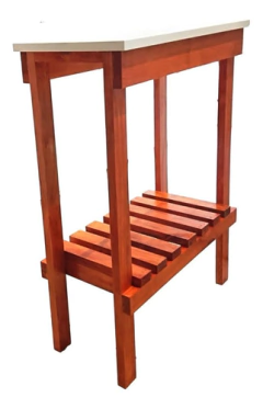Mesa Auxiliar Cocina 60x30 - 1 Estante, TONALIZADA!!!