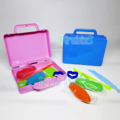 Valijita + masa+ herramientas + formitas SIN PERSONALIZAR x5u