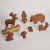 Juego en madera animales del bosque - comprar online