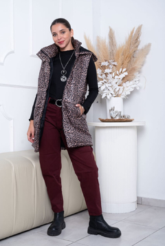 Chaleco Print Largo