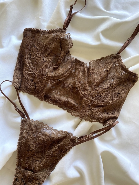 Set Bustier Zeus Chocolate