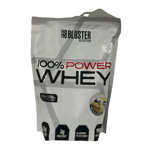100% Power Whey 900g Refil – Bluster Nutrition