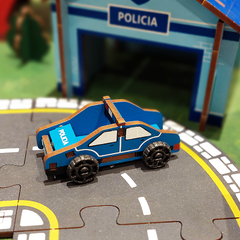 Auto de Policía Mis Calles